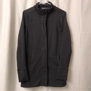 Athleta Charcoal Trench Coat